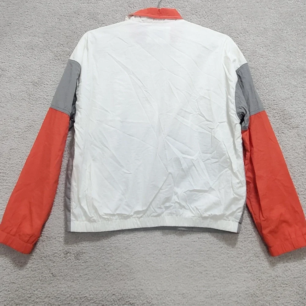 Forever 21 Windbreaker Jacket Women's Medium‎ Multicolor 100% Nylon Half Zip